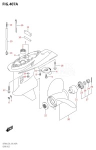 09003F-910001 (2019) 90hp E03-USA (DF90A) DF90A drawing GEAR CASE