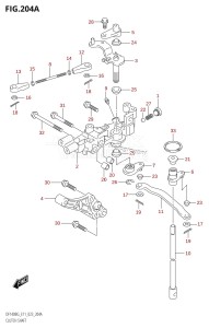 DF140BZG From 14004Z-240001 (E11 E40)  2022 drawing CLUTCH SHAFT