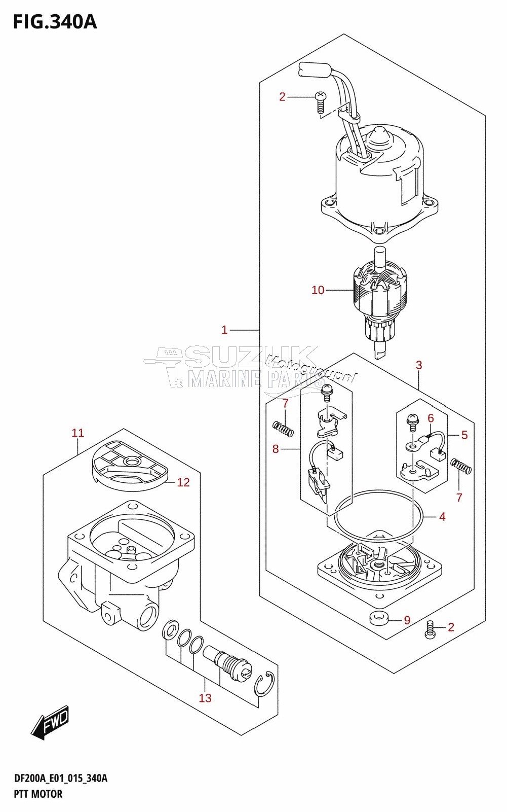 PTT MOTOR (DF200AT)