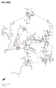 DF9.9B From 00995F-310001 (P01)  2013 drawing FUEL PUMP (DF15AR:P01)