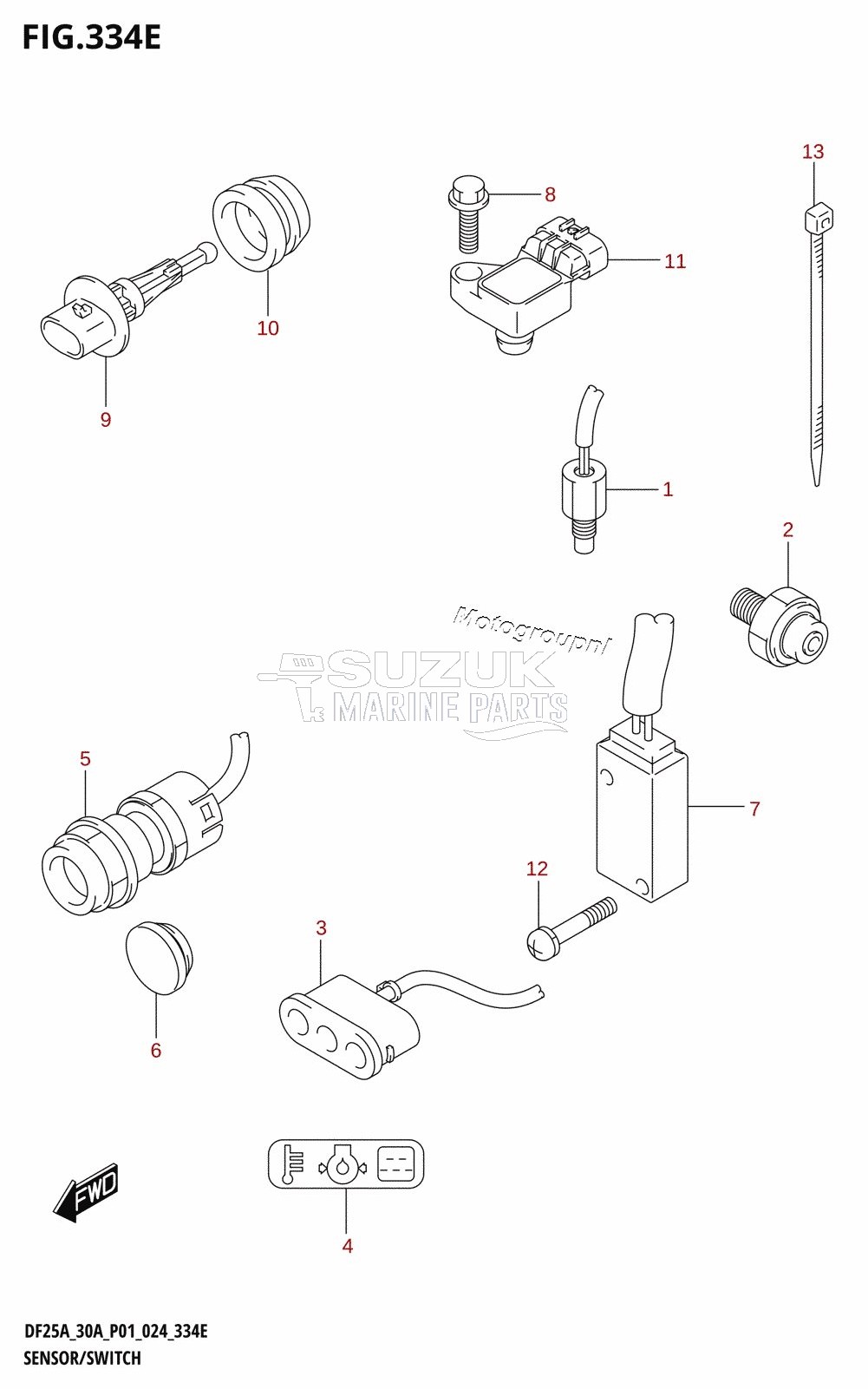 SENSOR /​ SWITCH (DF30A)