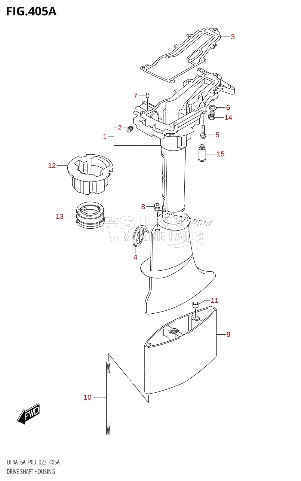 DRIVE SHAFT HOUSING