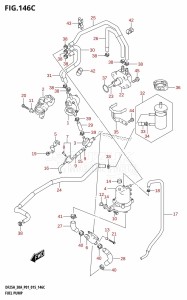 DF25A From 02504F-510001 (P01)  2015 drawing FUEL PUMP (DF25AT:P01)