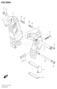 DF140A From 14003F-810001 (E11 E40)  2018 drawing CLAMP BRACKET (DF100AT:E11)