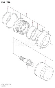 DF140 From 14001F-371001 (E03)  2003 drawing OIL FILTER