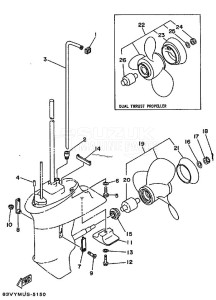 9-9F drawing PROPELLER-HOUSING-AND-TRANSMISSION-2