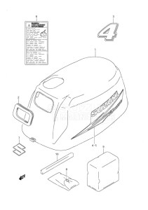 DF 4 drawing Engine Cover