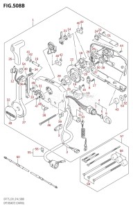 DF175TG From 17502F-410001 (E01 E40)  2014 drawing OPT:REMOTE CONTROL (DF150T:E40)