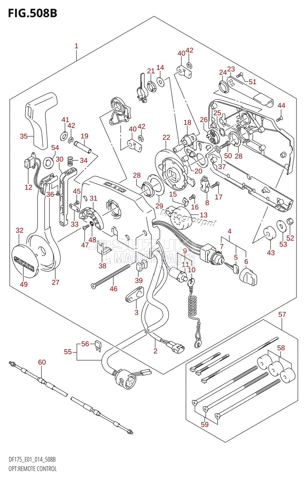 OPT:REMOTE CONTROL (DF150T:E40)