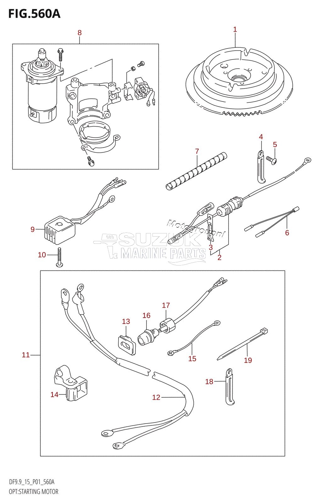 OPT:STARTING MOTOR (K4)