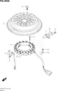 15004F-040001 (2020) 150hp E03-USA (DF150AST) DF150AST drawing MAGNETO