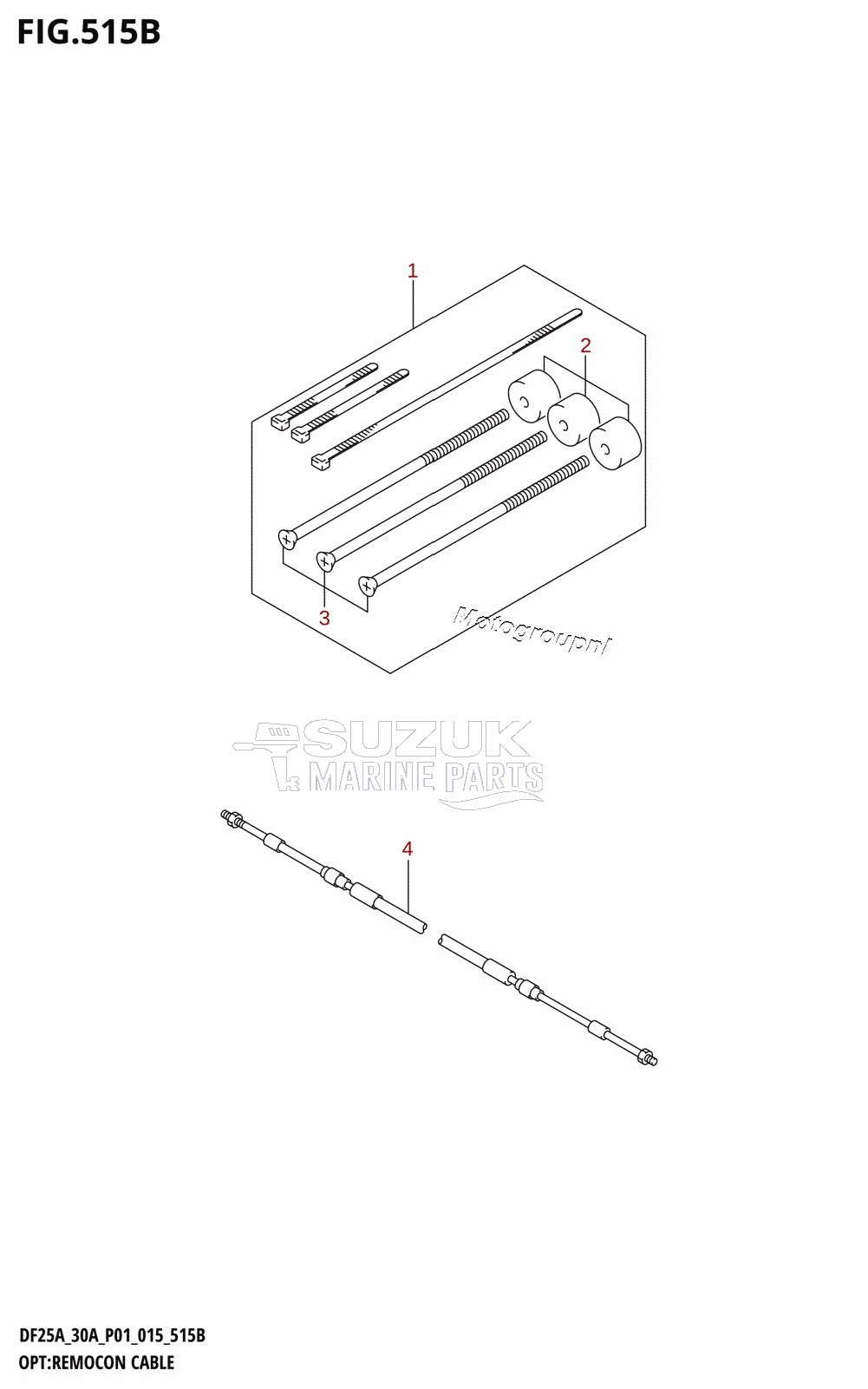 OPT:REMOCON CABLE (DF25AT:P01)