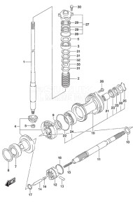 DF 50A drawing Transmission High Thrust