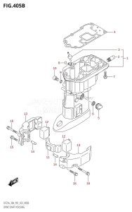 DF30A From 03003F-140001 (P01)  2021 drawing DRIVE SHAFT HOUSING (DF25AT,DF25ATH,DF30A,DF30AT,DF30ATH)