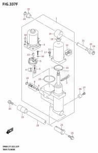 DF60A From 06003F-340001 (E11 E40)  2023 drawing TRIM CYLINDER ((DF50AVT,DF50AVTH,DF60AVT,DF40ASVT,DF60AVTH):(022,023))