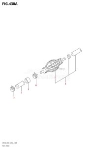 DF250Z From 25003Z-510001 (E01 E40)  2015 drawing FUEL HOSE