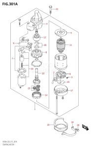 05003F-510001 (2005) 50hp E03-USA (DF50A) DF50A drawing STARTING MOTOR