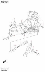 DF60A From 06002F-340001 (E01 E11 E40)  2023 drawing THROTTLE BODY (DF40AST,DF40ASVT)