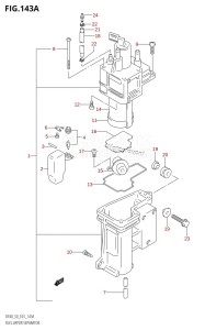 DF50 From 05001F-680001 (E01 E40)  2006 drawing FUEL VAPOR SEPARATOR (X)