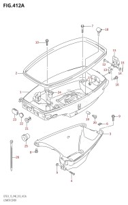 DT9.9 From 00993K-310001 (P36 P40)  2013 drawing LOWER COVER (DT9.9:P40)