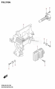 DF70A From 07003F-810001 (E03)  2018 drawing RECTIFIER /​ IGNITION COIL