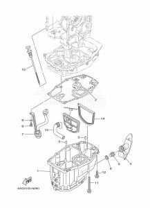 F20LEHA drawing OIL-PAN