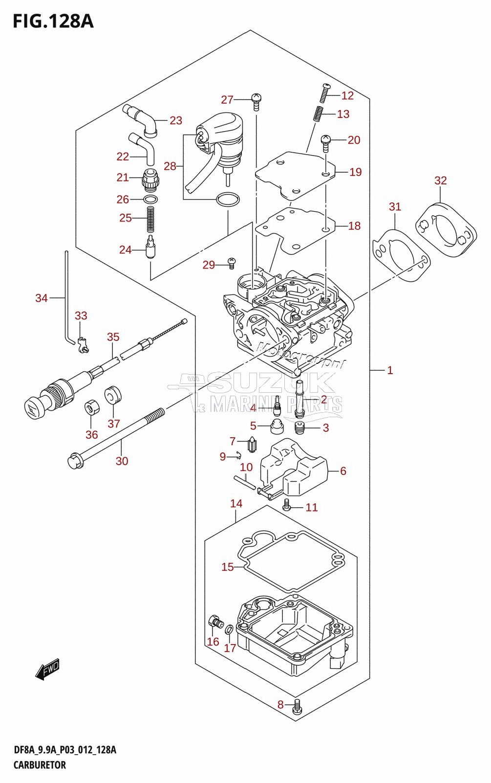 CARBURETOR (DF8A:P03)