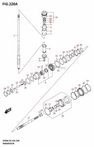 DF250A From 25003P-040001 (E01)  2020 drawing TRANSMISSION