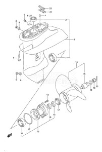 DF 20A drawing Gear Case