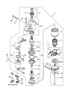 F80B drawing STARTING-MOTOR