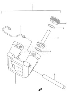 DT 140 drawing Trim Cylinder (1986 to 1995)