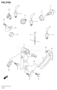 DF225Z From 22503Z-710001 (E03)  2017 drawing SENSOR (DF250ST:E03:L-TRANSOM)