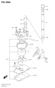 DF250A From 25003P-810001 (E01 E40)  2018 drawing WATER PUMP (E01)