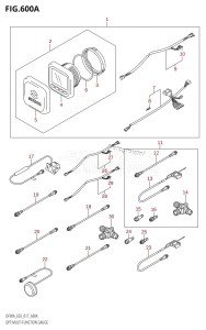 DF70A From 07003F-710001 (E03)  2017 drawing OPT:MULTI FUNCTION GAUGE