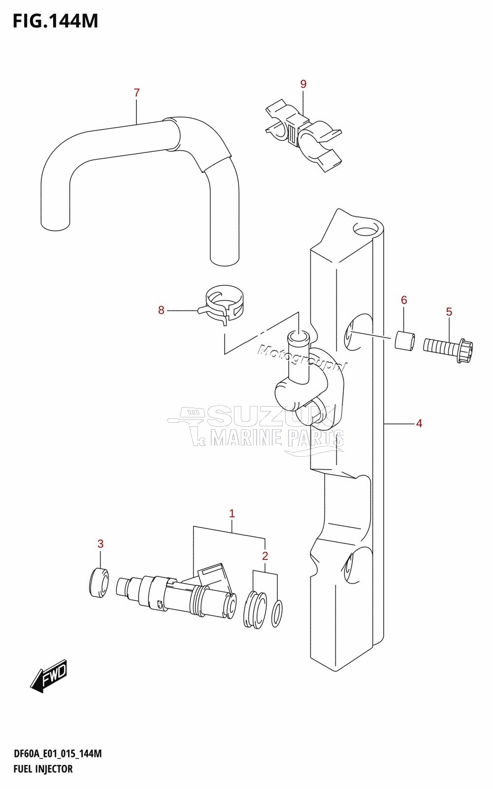 FUEL INJECTOR (DF60ATH:E40)