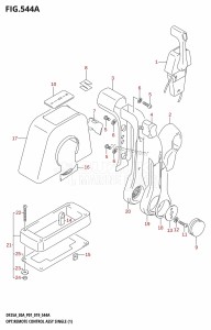 DF30A From 03003F-910001 (P01 P40)  2019 drawing OPT:REMOTE CONTROL ASSY SINGLE (1)