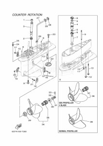 FL300BET1X drawing PROPELLER-HOUSING-AND-TRANSMISSION-4