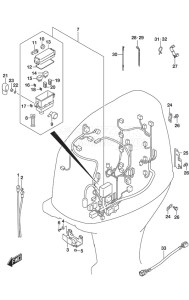 DF 150AP drawing Harness