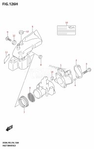 DF15A From 01504F-610001 (P03)  2016 drawing INLET MANIFOLD (DF20AR:P03)