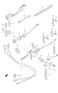 Outboard DF 9.9 drawing Rectifier