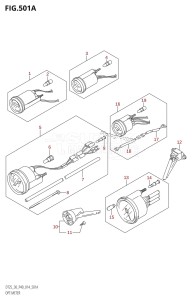 DT30 From 03005-410001 ()  2014 drawing OPT:METER (DT30:P40:E-STARTER)