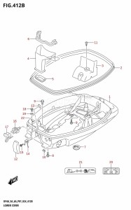 DF5A From 00503F-440001 (P01)  2024 drawing LOWER COVER (DF5A,DF6A)