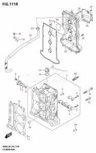 DF50A From 05003F-510001 (E01)  2015 drawing CYLINDER HEAD (DF60AVT:E01)