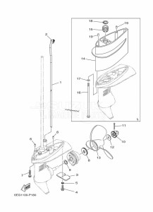 F2-5BMHL drawing LOWER-CASING-x-DRIVE-2