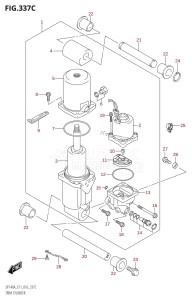 DF140AZ From 14003Z-610001 (E11 E40)  2016 drawing TRIM CYLINDER (DF115AT:E40)