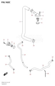 09003F-610001 (2016) 90hp E03-USA (DF90A) DF90A drawing THERMOSTAT (DF90A:E03)