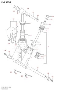 DF225Z From 22503Z-310001 (E03)  2013 drawing TRIM CYLINDER (DF200T:E03:L-TRANSOM)