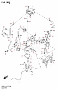 DF20A From 02002F-710001 (P01 P40)  2017 drawing FUEL PUMP (DF20A:P40)