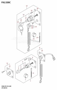 DF15A From 01504F-510001 (P01)  2015 drawing OPT:SWITCH (DF15AR:P01)