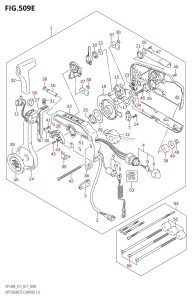 DF115AZ From 11503Z-710001 (E11 E40)  2017 drawing OPT:REMOTE CONTROL (1) (DF140AZ:E11)